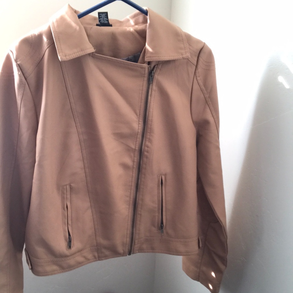 Light brown leather